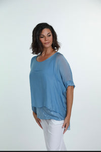 Twilight Silk Top