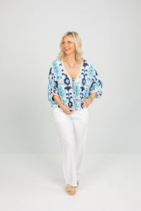 Aloha V Neck Blouse