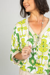 Aloha V Neck Blouse