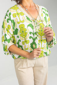 Aloha V Neck Blouse