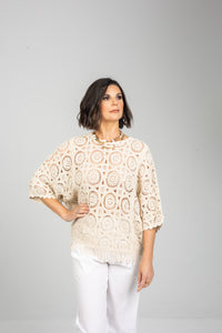 Riviera Lace Crochet Top