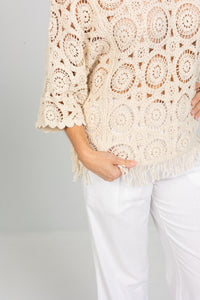 Riviera Lace Crochet Top