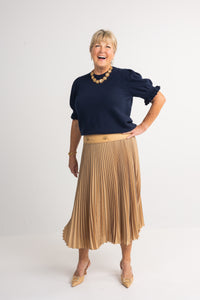 Evelyn Pleated Skirt