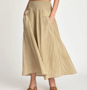 Nina Maxi Front Pocket Skirt